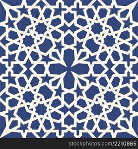 Background with 3d seamless pattern in Islamic. Background with 3d seamless pattern in Islamic style