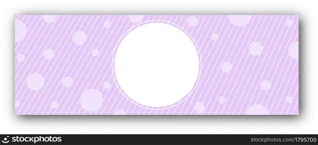 Background with a circle in the center for text photography or illustration and circles for congratulations, cards, banners and creative designs. Flat style