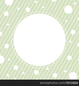 Background with a circle in the center for text photography or illustration and circles for congratulations, cards, banners and creative designs. Flat style