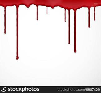 Background with blood vector image