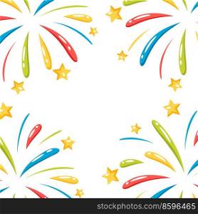 Background with color firework. Decoration for celebration and holiday.. Background with color firework. Decoration for celebration.