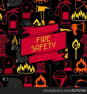 Background with firefighting items. Fire protection equipment. Background with firefighting items. Fire protection equipment.