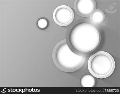 Background with gray squares. Abstract illustration