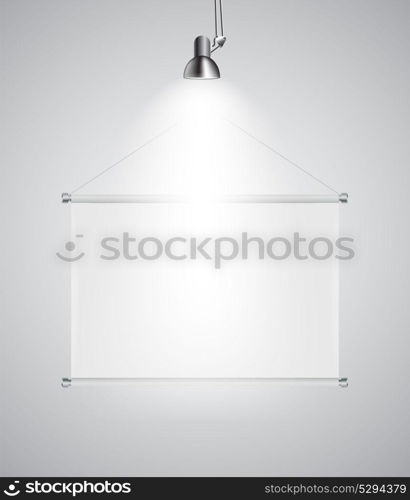 Background with Lighting Lamp. Empty Space for Your Text or Object. EPS10. Background with Lighting Lamp. Empty Space for Your Text or Obje