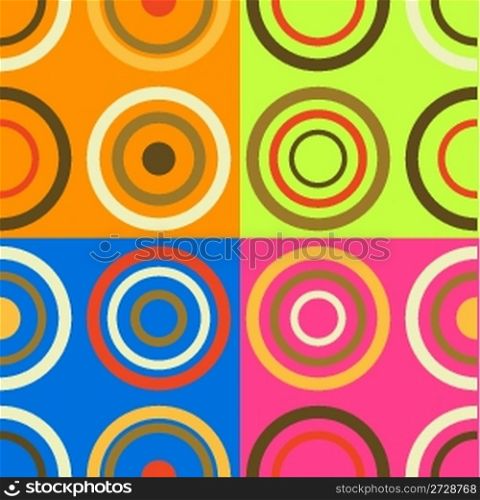 background with new circles pattern