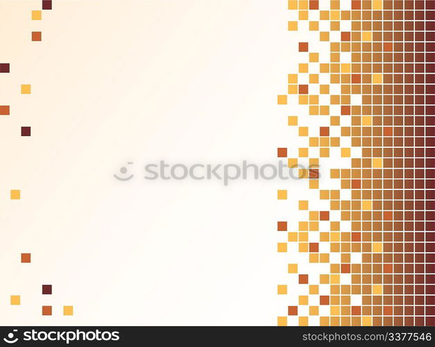 Background with pixels