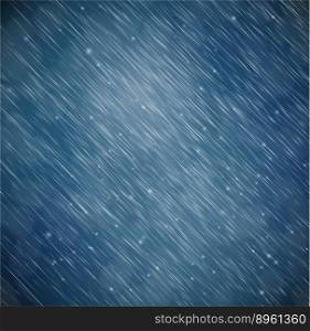 Background with rain vector image