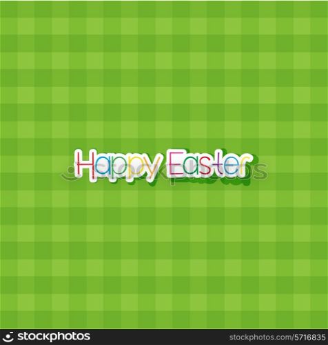 Background with the words Happy Easter
