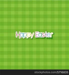 Background with the words Happy Easter