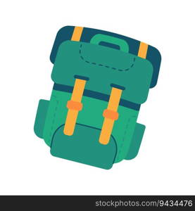 backpack icon hiking equipment Activities to set up tents for relaxation during the holidays