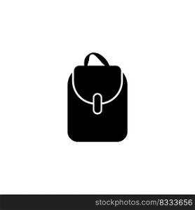 backpack icon vector illustration logo design