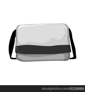 backpack laptop bag cartoon. backpack laptop bag sign. isolated symbol vector illustration. backpack laptop bag cartoon vector illustration
