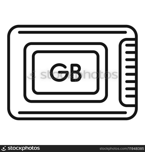 Backup shutter solid icon outline vector. Focus datacenter. Hardware data mobile. Backup shutter solid icon outline vector. Focus datacenter