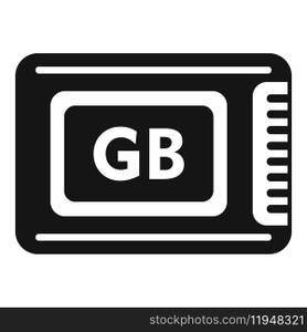 Backup shutter solid icon simple vector. Focus datacenter. Hardware data mobile. Backup shutter solid icon simple vector. Focus datacenter