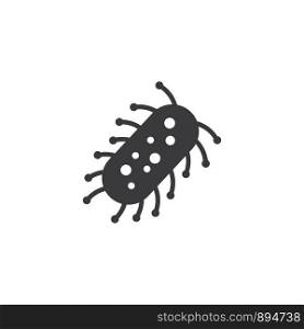Bacteria vector illustration icon template design
