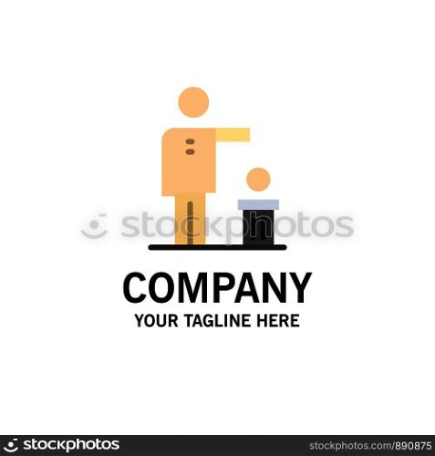 Bad, Idea, Ideas, Recycling, Thought Business Logo Template. Flat Color