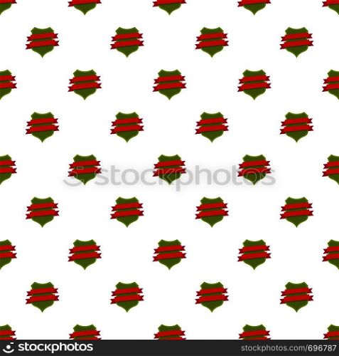 Badge design pattern seamless in flat style for any design. Badge design pattern seamless