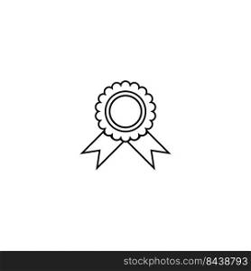 Badge icon.vector illustration symbol design.