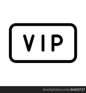 Badge offered for further VIP purchasing.
