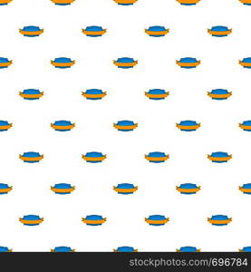 Badge stamp pattern seamless in flat style for any design. Badge stamp pattern seamless