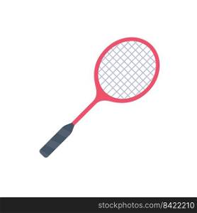 Badminton bat for hitting shuttlecocks in indoor sports
