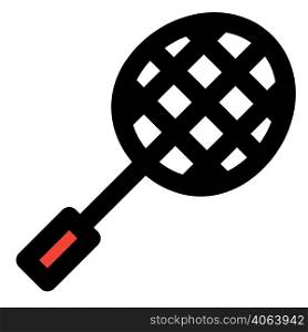 Badminton racket as one of the indoor Olympics sports