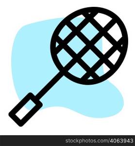 Badminton racket as one of the indoor Olympics sports