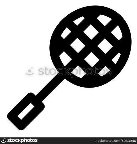 Badminton racket as one of the indoor Olympics sports