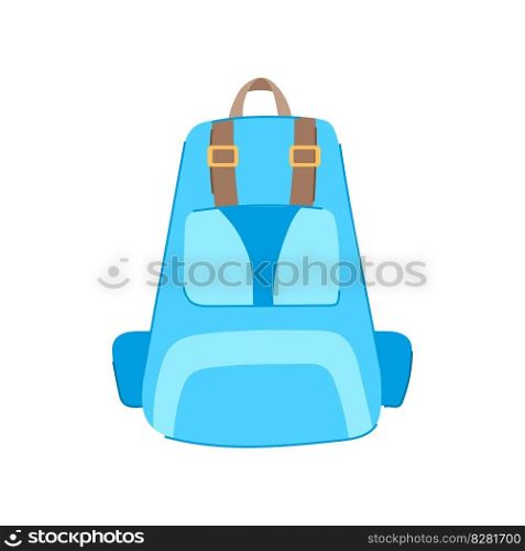 bag backpack c&cartoon. summer tent, travel outdoor bag backpack c&sign. isolated symbol vector illustration. bag backpack c&cartoon vector illustration