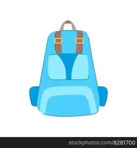 bag backpack c&cartoon. summer tent, travel outdoor bag backpack c&sign. isolated symbol vector illustration. bag backpack c&cartoon vector illustration