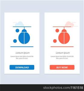 Bag, Boxer, Boxing, Punching, Training Blue and Red Download and Buy Now web Widget Card Template