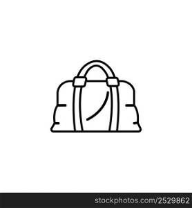 bag icon logo vector design template