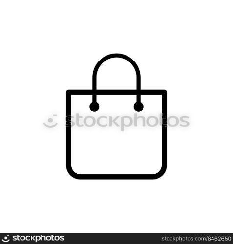 bag shopping icon vector