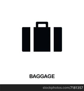 Baggage icon. Line style icon design. UI. Illustration of baggage icon. Pictogram isolated on white. Ready to use in web design, apps, software, print. Baggage icon. Line style icon design. UI. Illustration of baggage icon. Pictogram isolated on white. Ready to use in web design, apps, software, print.
