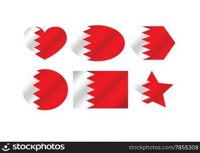 Bahrain flag themes idea design