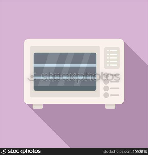 Baking oven icon flat vector. Kitchen stove. Gas grill cooker. Baking oven icon flat vector. Kitchen stove