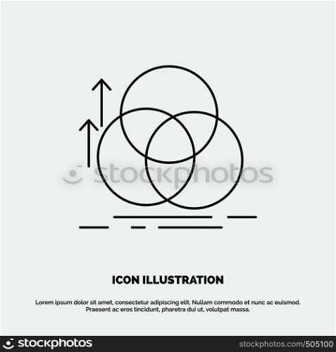 balance, circle, alignment, measurement, geometry Icon. Line vector gray symbol for UI and UX, website or mobile application. Vector EPS10 Abstract Template background