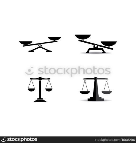 balance icon vector design illustration template