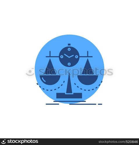 Balanced, management, measure, scorecard, strategy Glyph Icon.. Vector EPS10 Abstract Template background