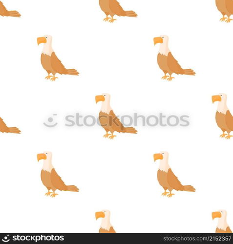 Bald eagle pattern seamless background texture repeat wallpaper geometric vector. Bald eagle pattern seamless vector