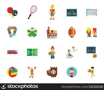 Ball games icon set. Can be used for topics like sport, competition, hobby, leisure, outdoor games