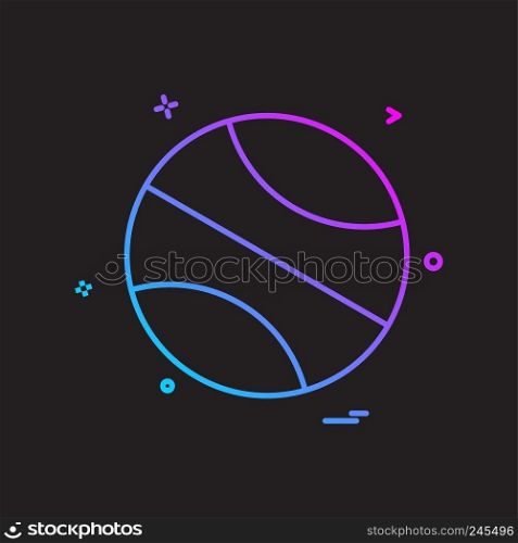 ball icon vector design
