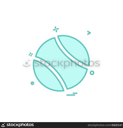 ball icon vector design