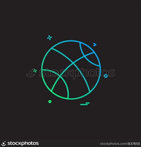 ball playing play game icon vector design