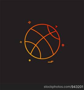 ball playing play game icon vector design
