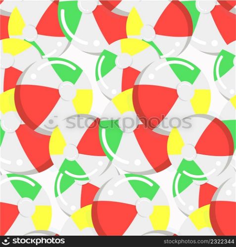 Ball seamless pattern for web, for print, for fabric print