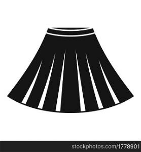 Ballerina skirt icon simple vector. Ballet dancer dress. Dance kid skirt. Ballerina skirt icon simple vector. Ballet dancer dress