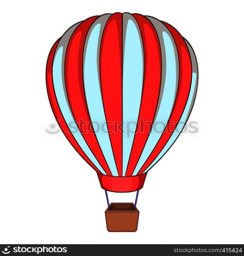 Balloon icon. Cartoon illustration of balloon vector icon for web. Balloon icon, cartoon style