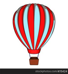 Balloon icon. Cartoon illustration of balloon vector icon for web. Balloon icon, cartoon style
