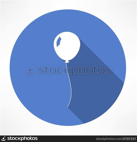 balloon icon Flat modern style vector illustration